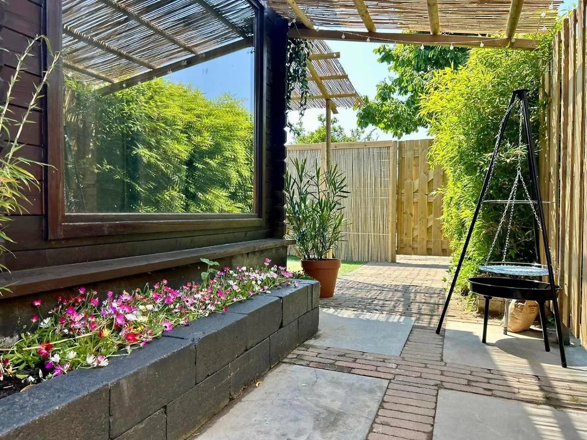 Apartment Jungle Style Lodge With Jacuzzi ,Sauna And Garden Near Amsterdam Vijfhuizen