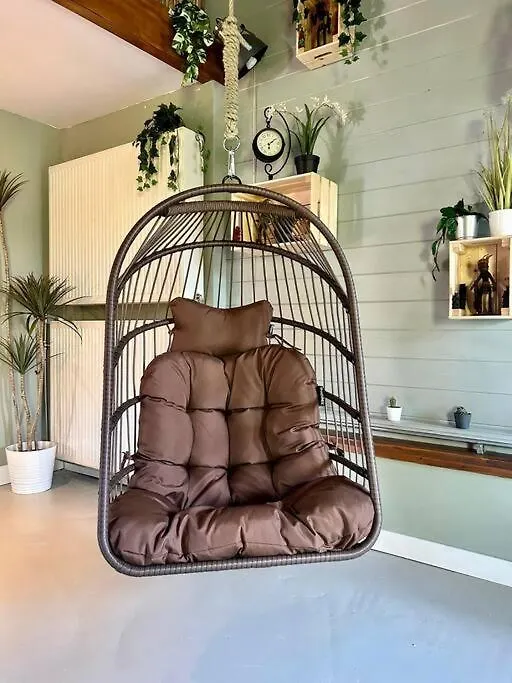 Jungle Style Lodge With Jacuzzi ,Sauna And Garden Near Amsterdam Vijfhuizen