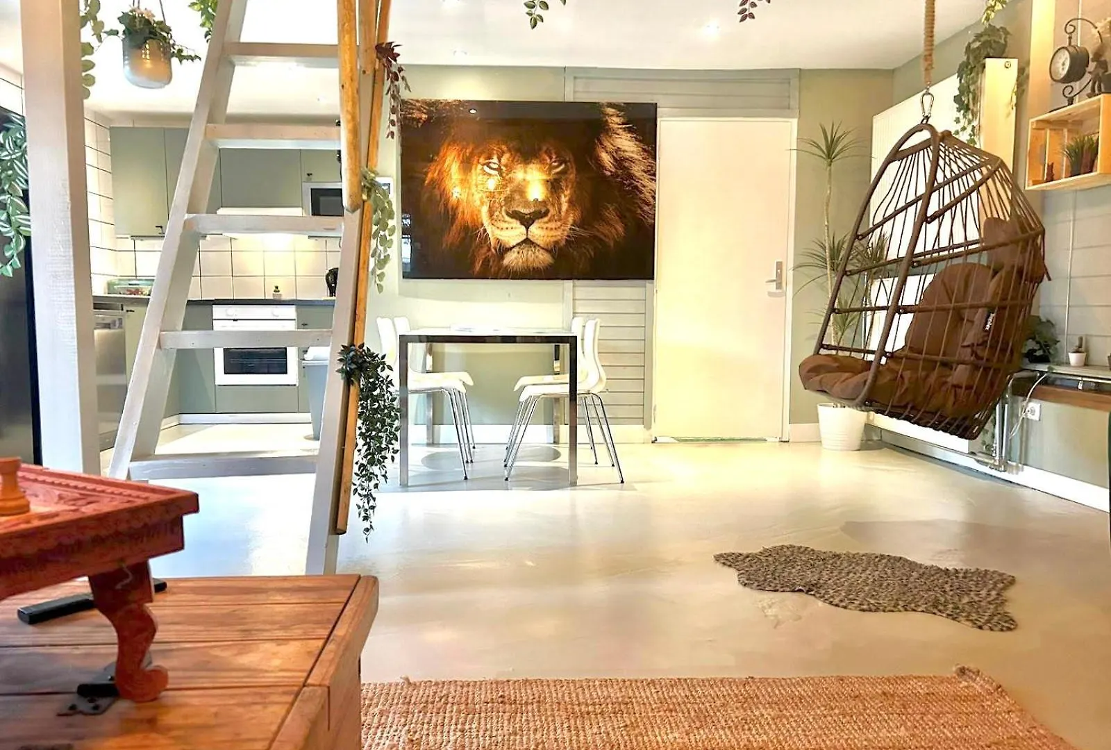 Jungle Style Lodge With Jacuzzi ,Sauna And Garden Near Amsterdam Vijfhuizen Apartment